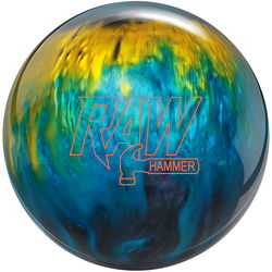 Hammer Raw Pearl Smoke/Blue/Gold Bowling Balls