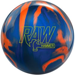 Hammer Raw Hybrid Blue/Black/Orange Bowling Balls