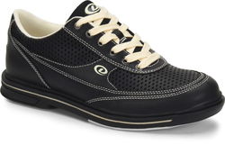 Dexter Mens Turbo Pro Black/Cream Wide Width Bowling Shoes
