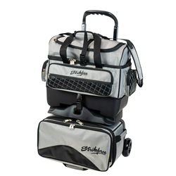 KR Strikeforce Royal Flush 4 Ball Roller Silver Bowling Bags