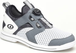 Dexter Mens DexLite Pro BOA White/Grey Right Hand Wide Width Bowling Shoes