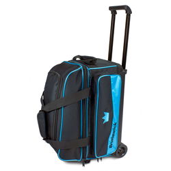 Brunswick Zone Double Roller Sky Blue Bowling Bags